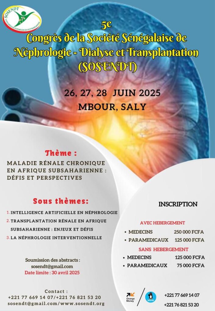5ème Congrès SOSENDT 2024